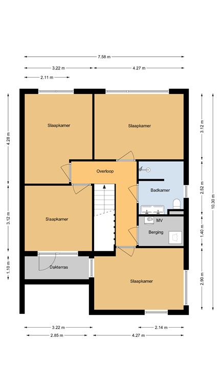 mediumsize floorplan